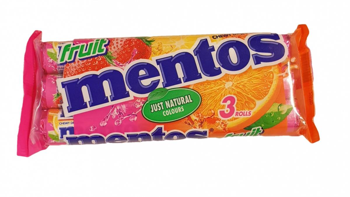 Mentos Fruit 3pack