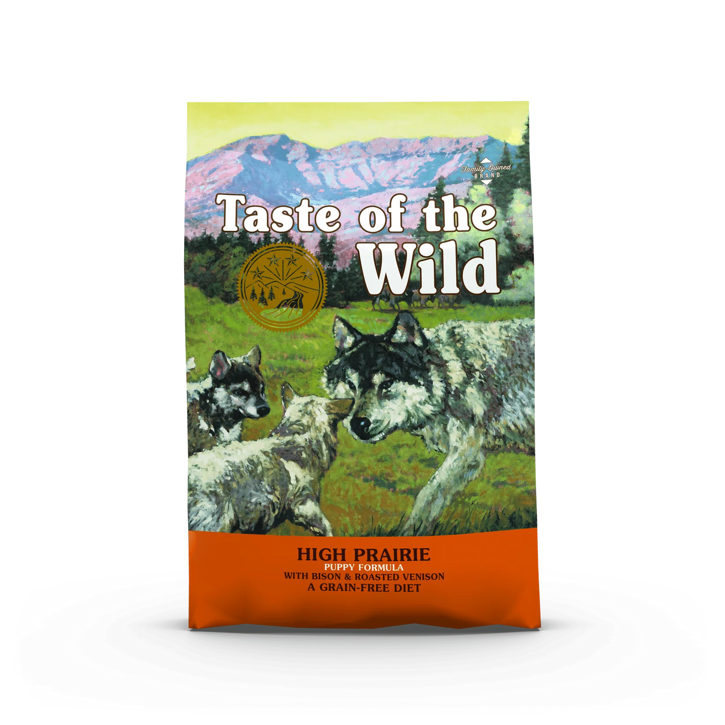 High Prairie hvolpa- og fullorðinsfóður - Vísundakjöt 12.2kg