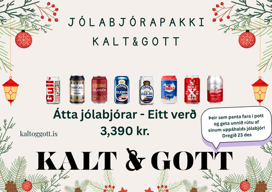 Jólabjórapakki Kalt&Gott !
