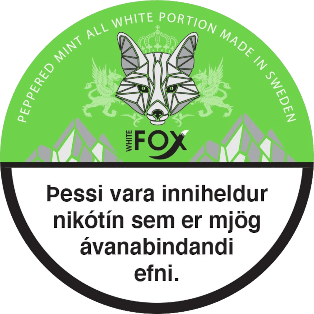 WHITE FOX Peppered Mint
