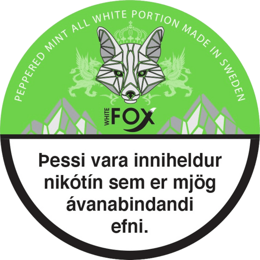 WHITE FOX Peppered Mint