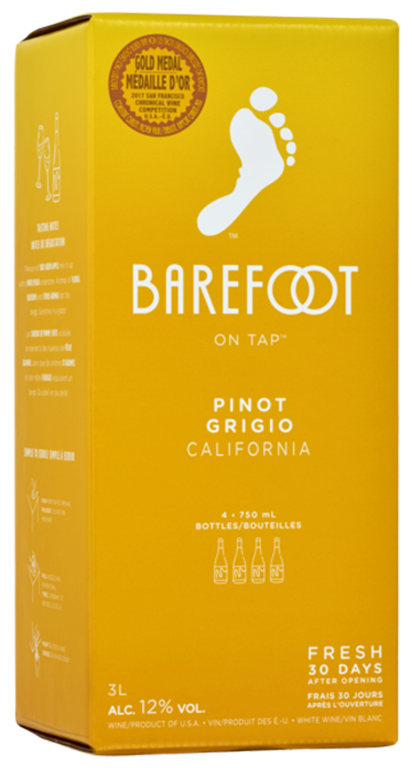 Barefoot Pinot Grigio 3L