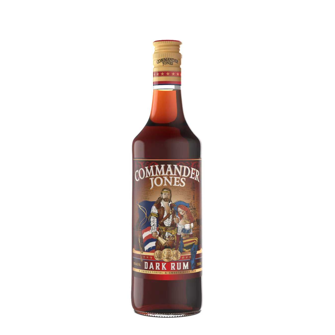 Commander Jones Dark Rum 700ml
