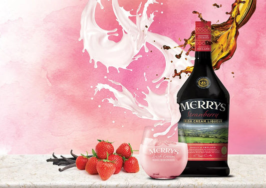 Merry´s Strawberry Irish cream liqueur 700ml