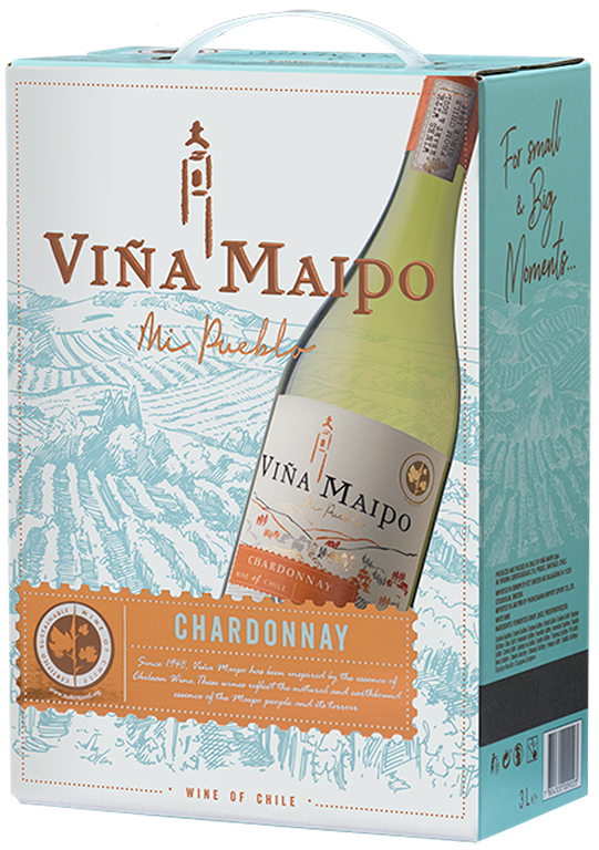 Vina Maipo Mi Pueblo Chardonnay 3L
